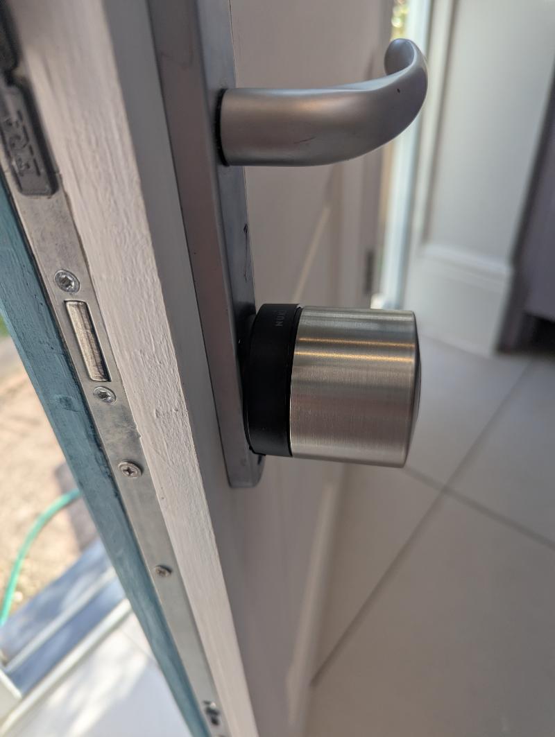 After - Nuki mounted